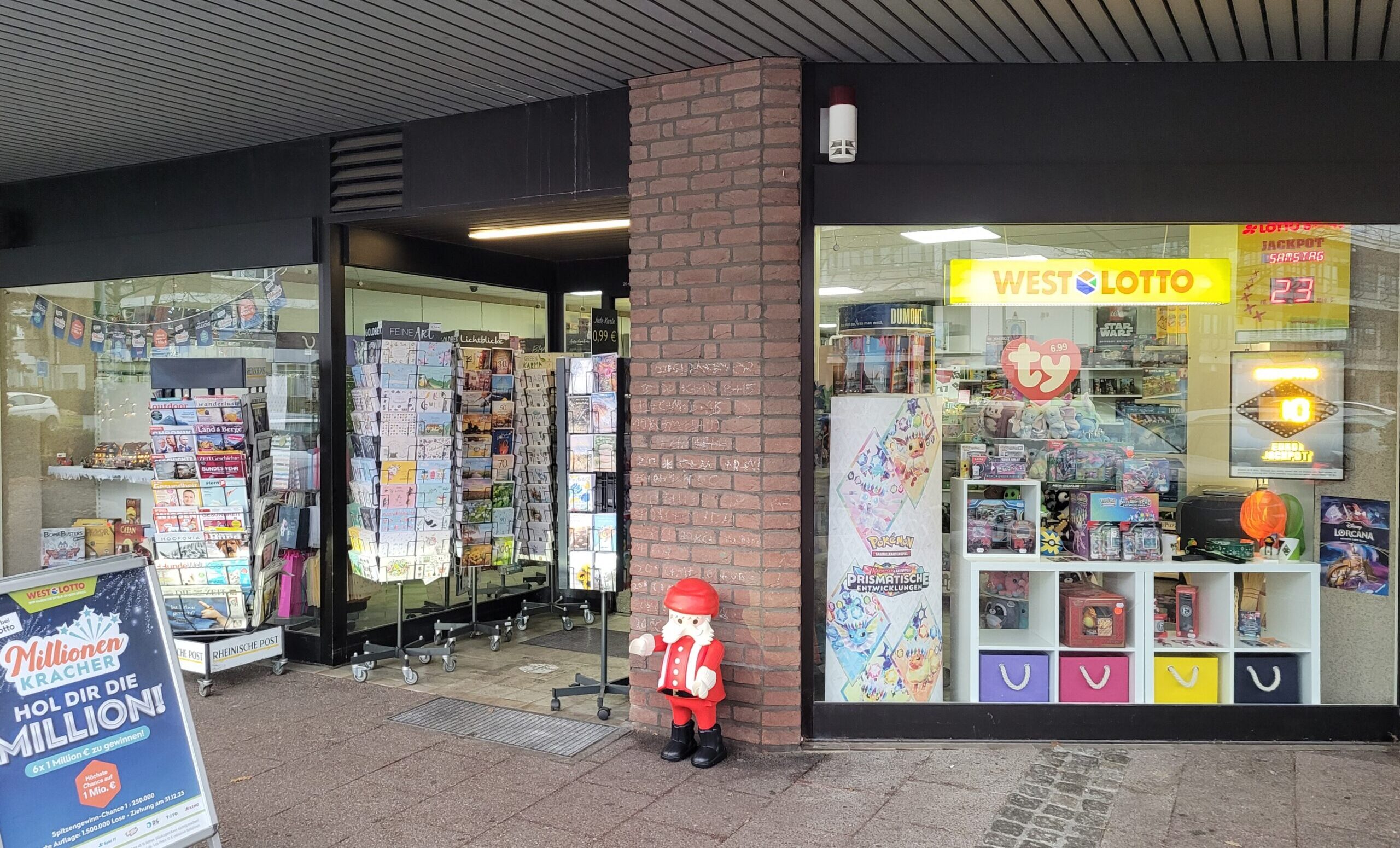Vorderansicht von Werners Shop in Büttgen
