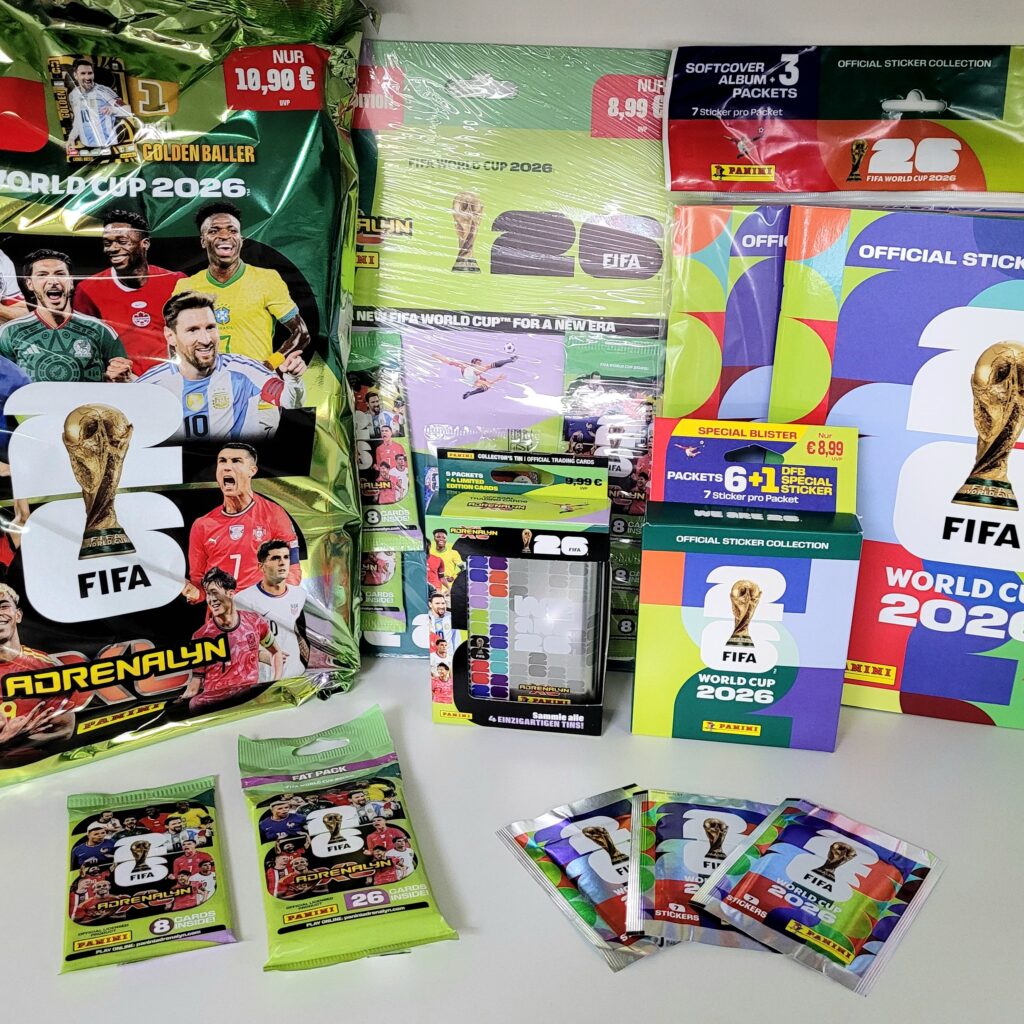 Sammelkarten WM 2026
